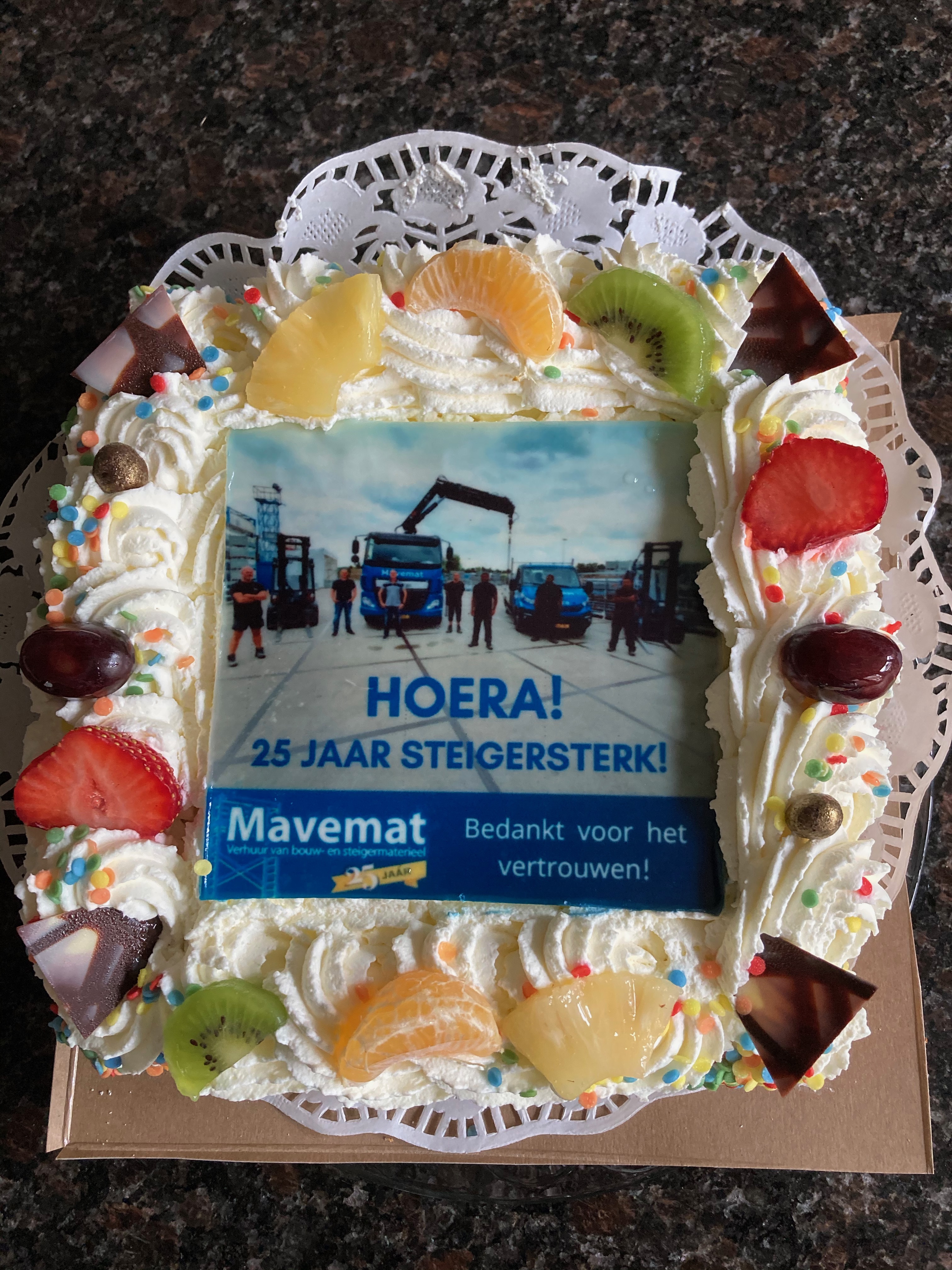 Taart van Mavemat Verhuur! Taart van Mavemat Verhuur!